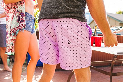 Cabana Bro Men's Swim Trunks - Retro Style Summer Swim Suits for Men4