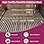 Votenli Stainless Steel Cooking Grid Grates for Charbroil 463420509,463460708,463460710,463461613, 463461614, 466420909,463420508,Master Chef 85-3065-6,16 7/8" x 27 15/16" Full Size,1 Pack