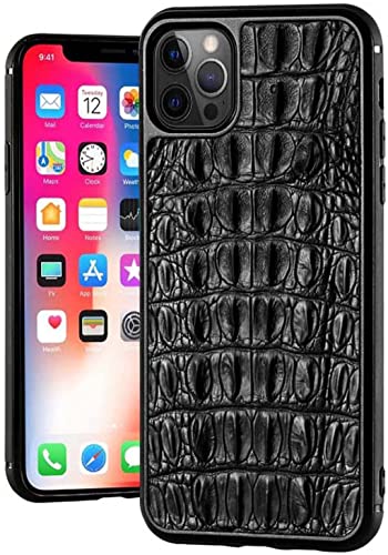 Coque protection appareil photo iPhone 13 Pro Max cuir alligator