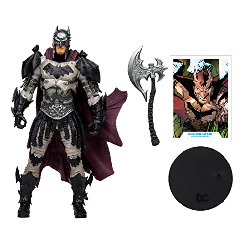 Mcfarlane - Dc Multiverse 7" - Gladiator Batman (Dark Knights: Metal) #TOP3