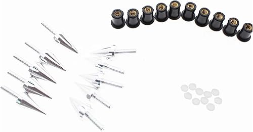 Miniatura 8 de PROCNC - Tornillos para parabrisas de motocicleta, tuercas de tornillo para Honda CBR 600rr 1000rr para Suzuki GSXR 600 750 1000 para Yamaha R1 R6