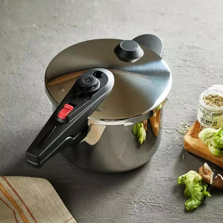 Olla a presión de acero inoxidable 6 L miniatura 2
