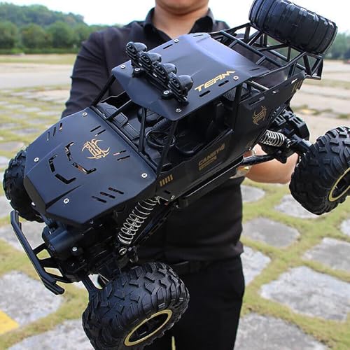 Jiakora RC Cars Remote Control Car 1:12 Off Road Truck, Metal Shell LED Headlights Offroad Monster...