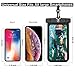 Takfox [Floating] Waterproof Phone Pouch for Samsung Galaxy S25 Ultra S24 Plus S23+ S22 Note 20 Ultra A16 A15 A14 A13 A51 A71 A35 A36 5G iPhone 16E 16 15 14 Pro Max XS XR Cell Phone Dry Bag Case-Black