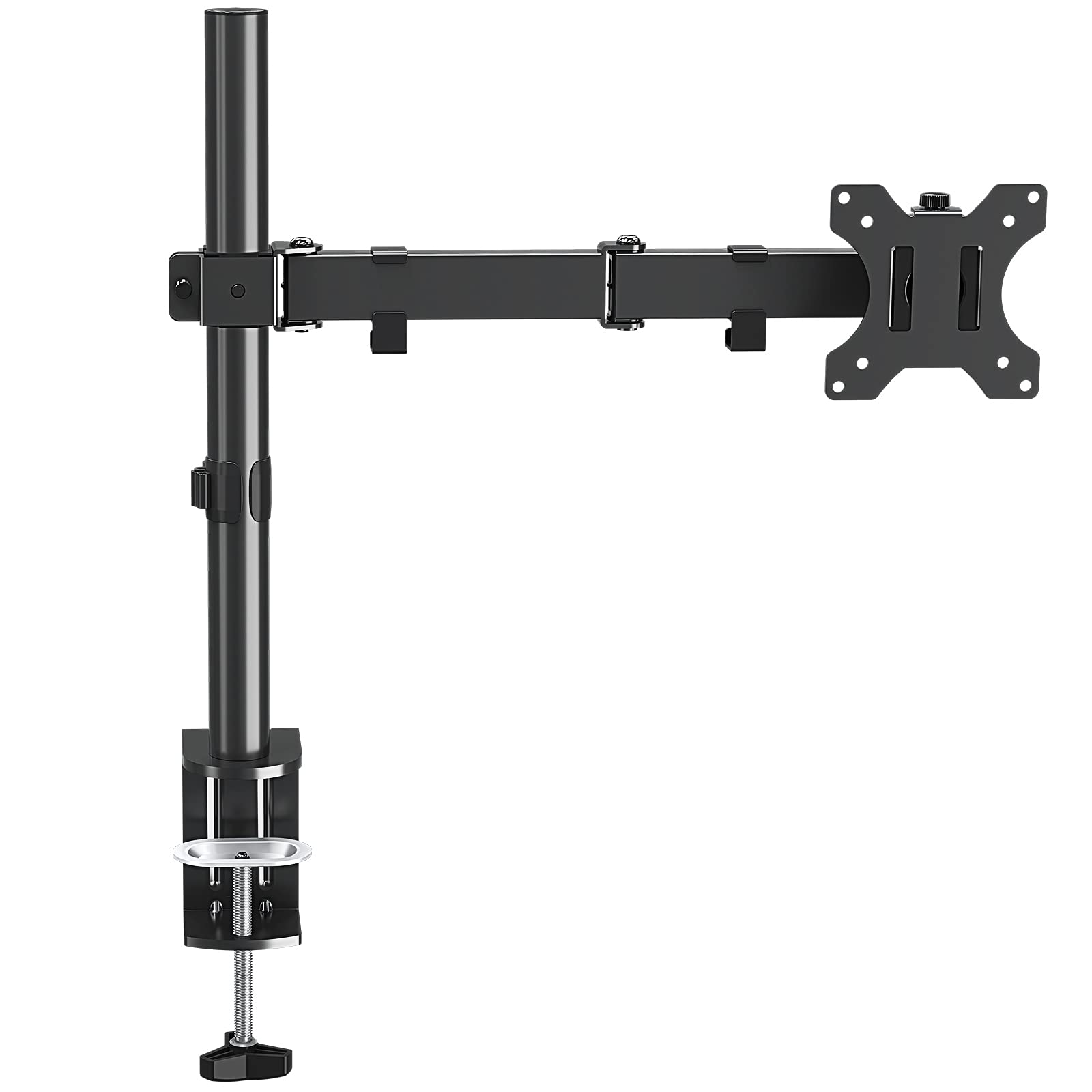 MOUNTUP Single Monitor Desk Mount, Fully Adjustable Single Monitor Arm