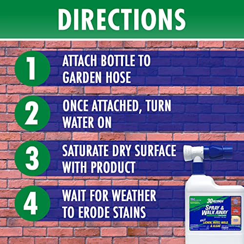 30 Seconds 64SAWAPK2 Spray & Walk Away Hose End Sprayer | 2 Pack | Roofs Composite Shingles Asphalt thumb #3