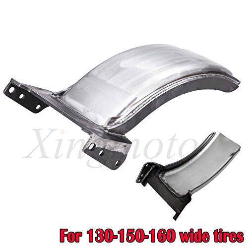 NBX- 7.5'' Wide 23" WHEEL REAR FENDER STRUTLESS For Compatible with HARLEY SOFTAIL FRAMES