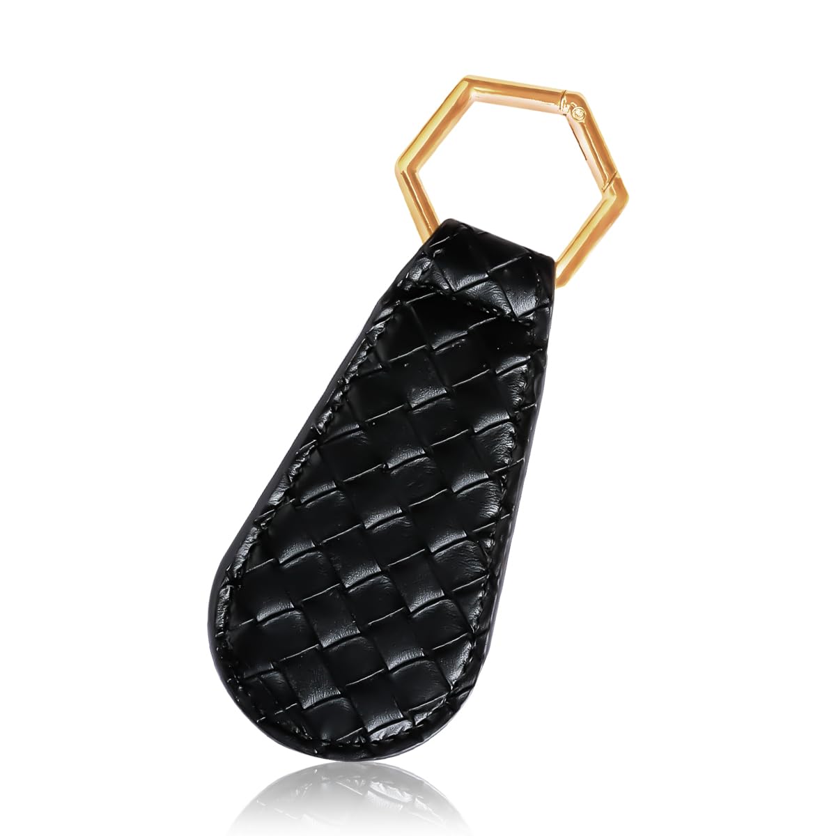 Lotsdonxia Leather Magnetic Hat Clip, Available in Black, White, and Brown - Portable Hat Holder for Travel and Handbag Accessories