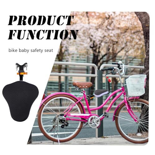 Selle de vélo électrique avec siège à dossier pliable et coussin éponge