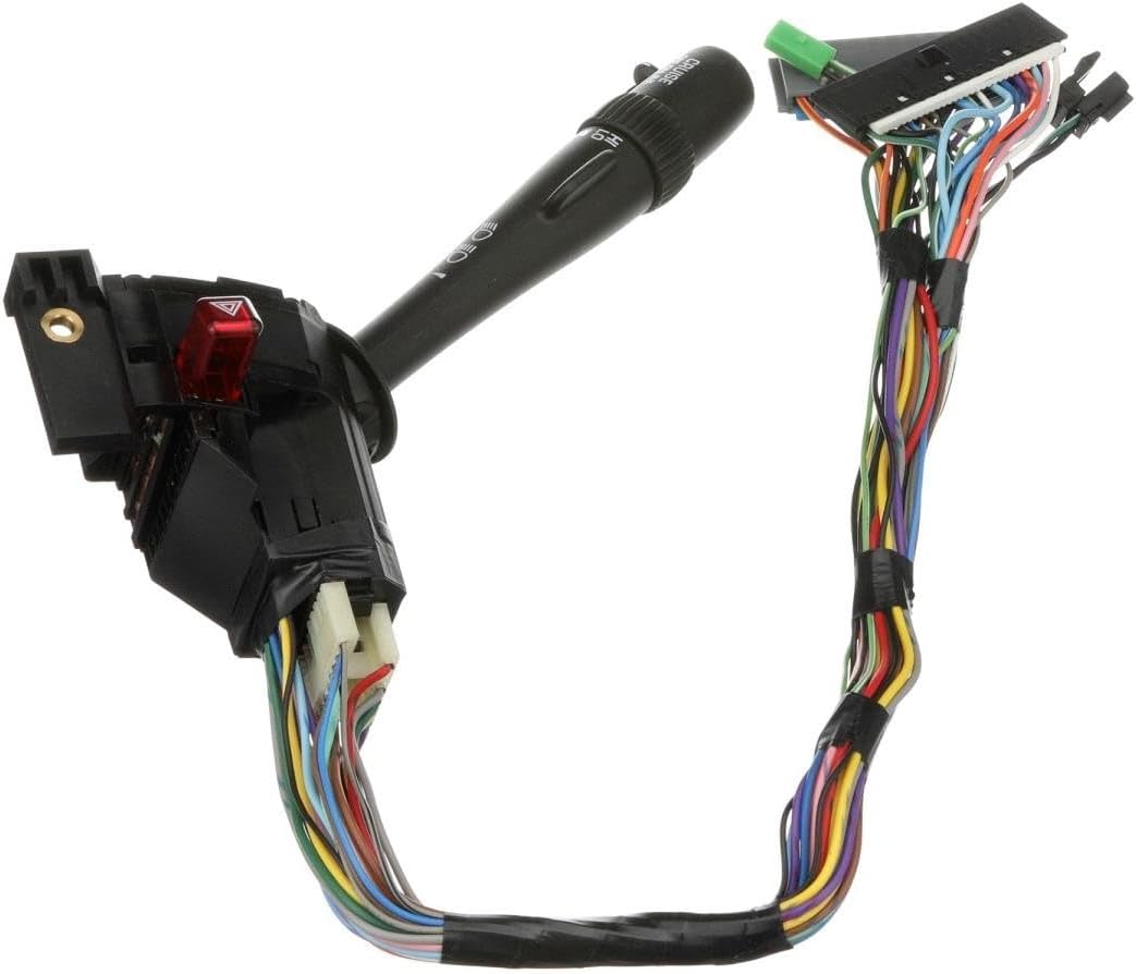 Replacement Front Headlight Dimmer Switch for 1999-2002 Cadillac, Chevrolet, GMC (with Cruise Control)