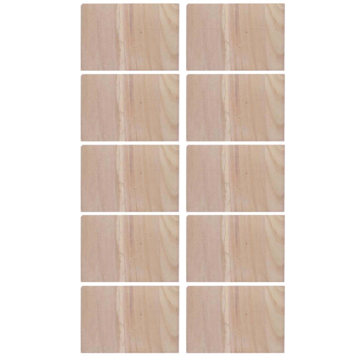 Tabla de Karate de Madera para y Adultos, 10 Piezas de 0,9 CM Grosor, para Entrenamiento y Exámenes de Taekwondo