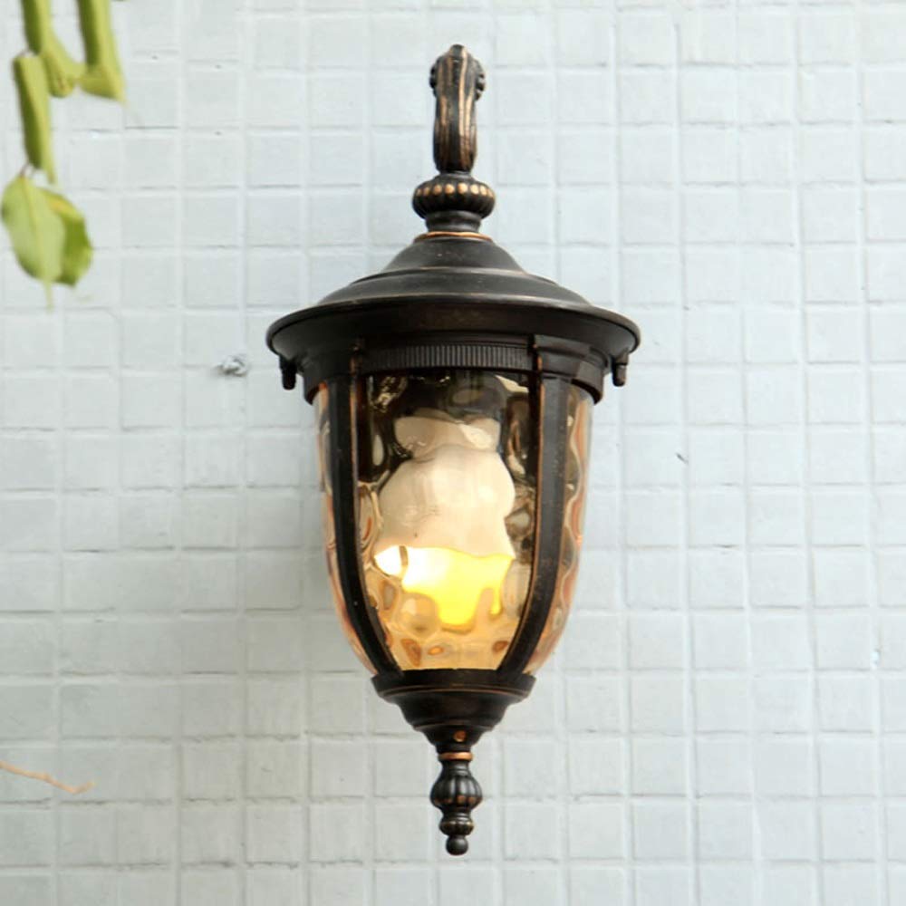 Crystal Wall Lamp Mirror Front Light Lighting Outdoor Wall Lighting E27 Indoor and Outdoor Decorative Exterior Wall Lighting Garden Aisle Lighting Wall Sconces Vintage Exterior Wall Lanterns Luminair,