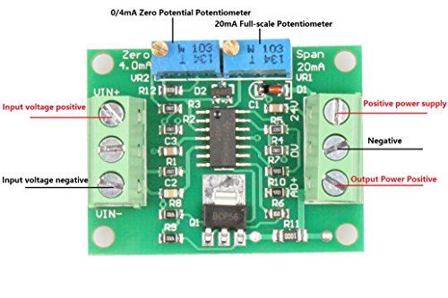 NOYITO Voltage to Current Module 0-5V to 4-20mA2
