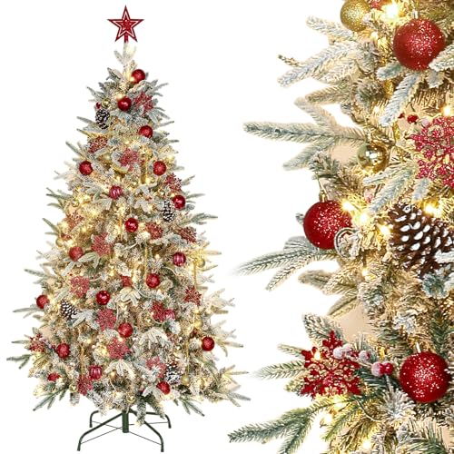 Supporto Albero Di Natale Rotante In Metallo - 61 Cm Con 36 Ganci, Ideale Per Decorazioni, Colore Nero - Foto 2