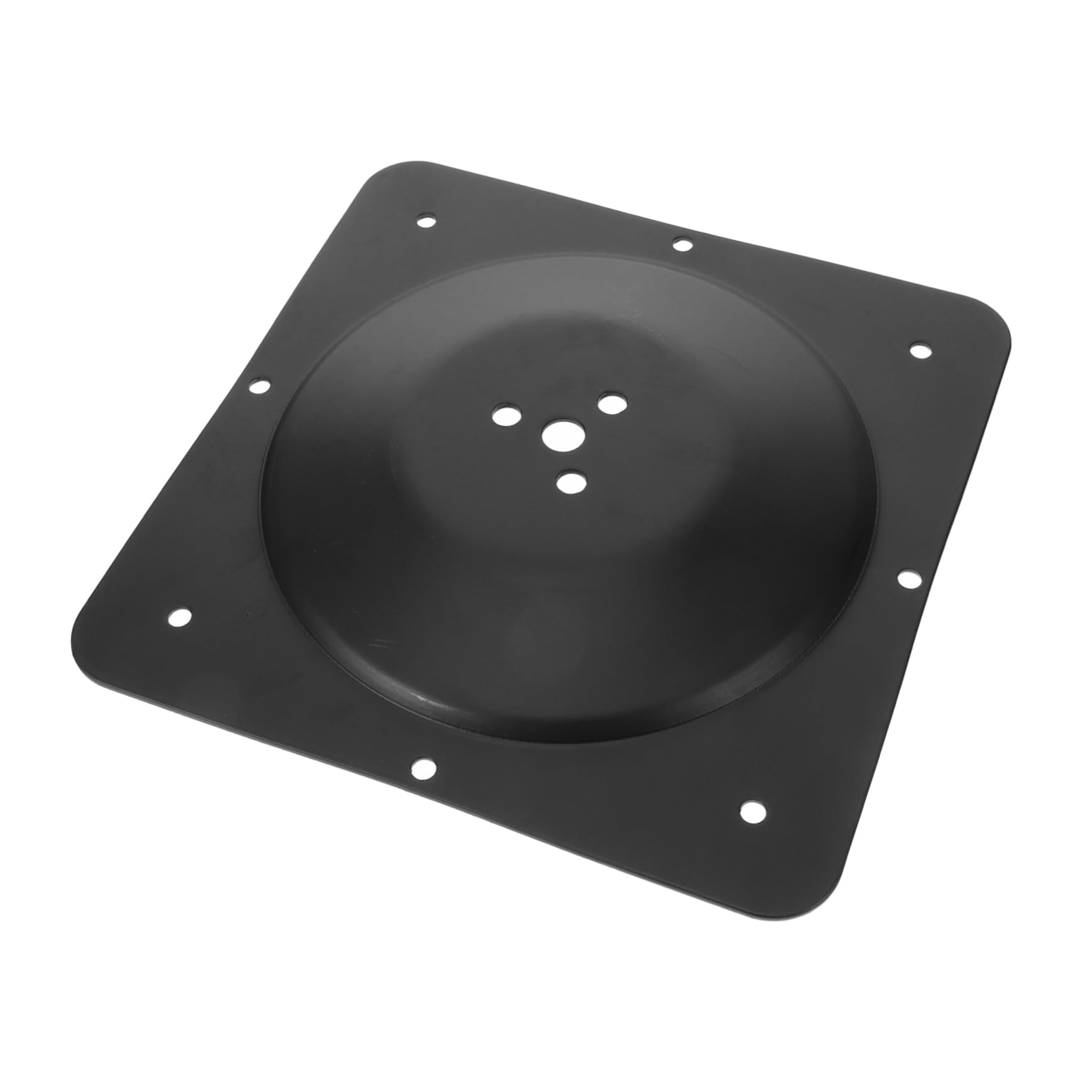 Cabilock Table Leg Connectors Leg Gasket Bevel Plate Easy-to-Install Black Iron Furniture Repair 240x240x3mm Table Connectors