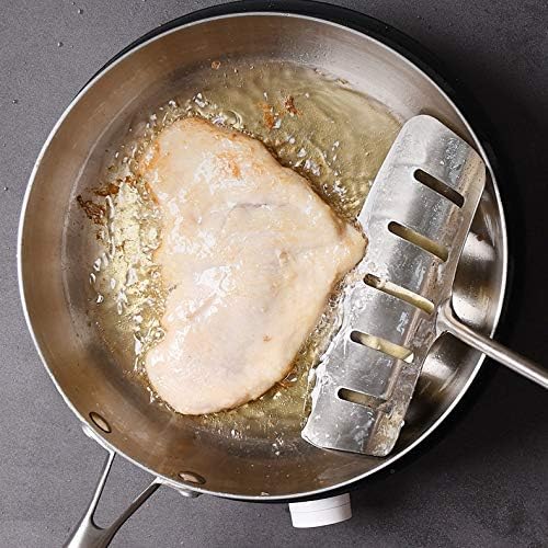 Miniatura 7 de ZLXDP 304 Stainless Steel Frying Pan Multipurpose Household Induction Compatible Nonstick Fry Pan Cookware Use for Kitchen Restaurant