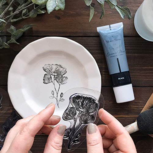 Ceramic Paint Black Water Based Enamel Paint Food Safe Paint