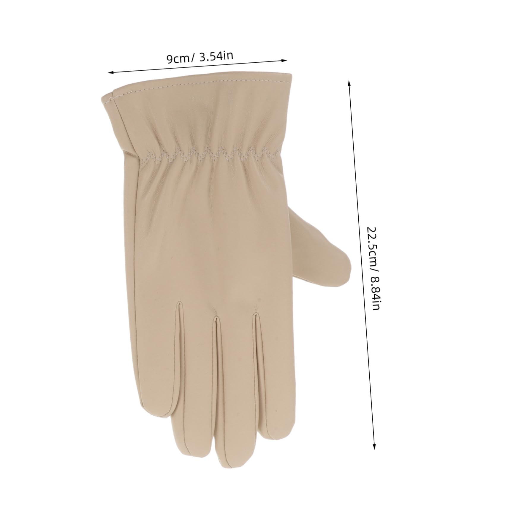 SUPVOX Soft Touchscreen Winter Gloves for Women Waterproof Windproof Warm Riding Gloves for Cold Climate