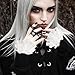 Lace Lolita Gloves Lolita White Lace Hand Sleeve Wrist Cuff for Women Girls Halloween Cosplay Masquerade Tea Party Sweet Hand Accessories 1 Pair