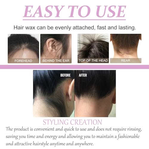 Coconut Oil Hair Styling Spray,Fluffy Volumizing Hair Spray, Hair Mousse for Volume Fine Hair,Hair Styling Products for Women and Men,Nourishing Shine Hair Care - Image 4