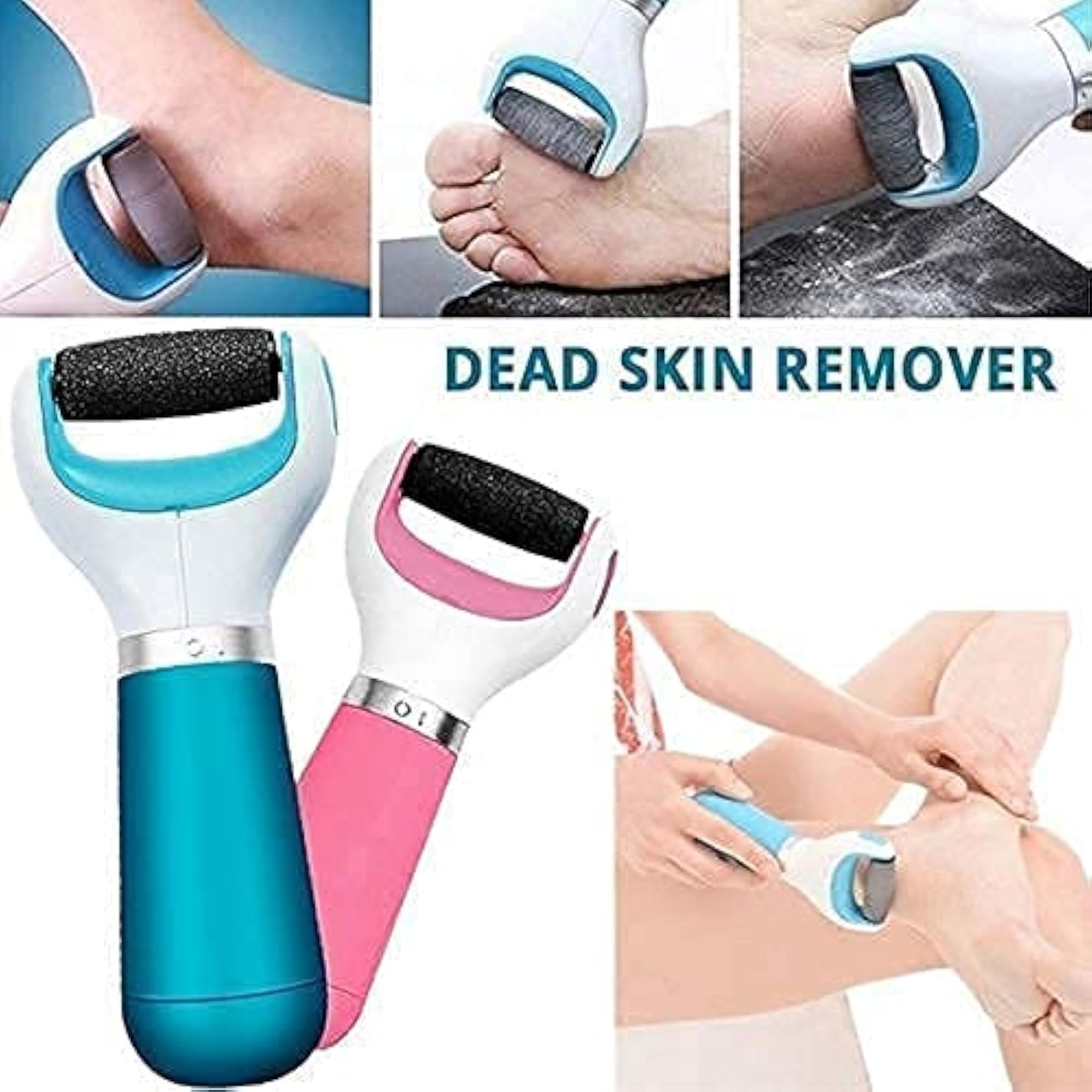 Battery Operated Electric Foot Scrubber for Dead Skin Removal