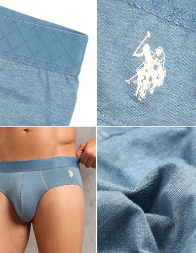 Image of U.S. Polo ASSN. Men's PB006 Bamboo Comfort Briefs for All-Day Freshness - Pack of 1