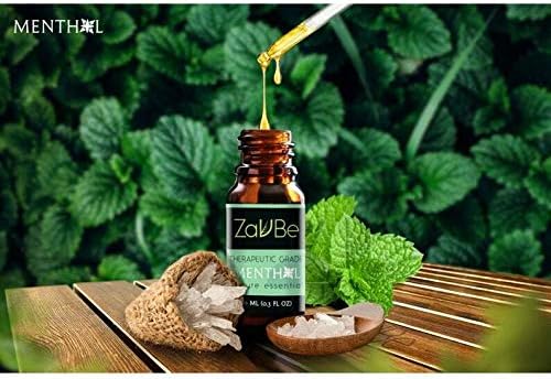 Miniatura 5 de ZAVBE - Aceite de mentol piperita de mentol, 100% puro, sin diluir, natural, grado terapéutico, 0.3 fl oz (13 oz)