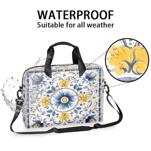 Bolso para laptop unisex 15.6-16 pulg vintage y water-resistant miniatura 3