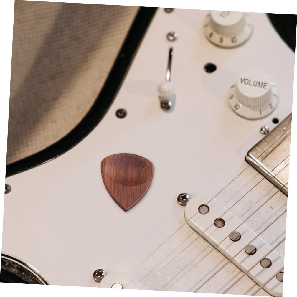 Abaodam 2 Uds Caja De Selección Púas De Instrumentos De Cuerda Accesorio De Guitarra De Madera Púas De Ayuda para Guitarra Púas De Guitarra Profesionales Púas De Guitarra De Madera con