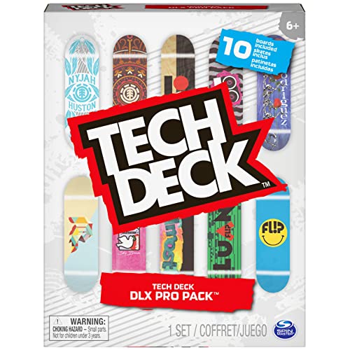 Tech Deck 6061099 Dlx Pro 10-Pack Of Collectible Fingerboards thumb #1