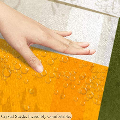 Tapis de sol doux antidérapant 120cm pour sécuriser le salon