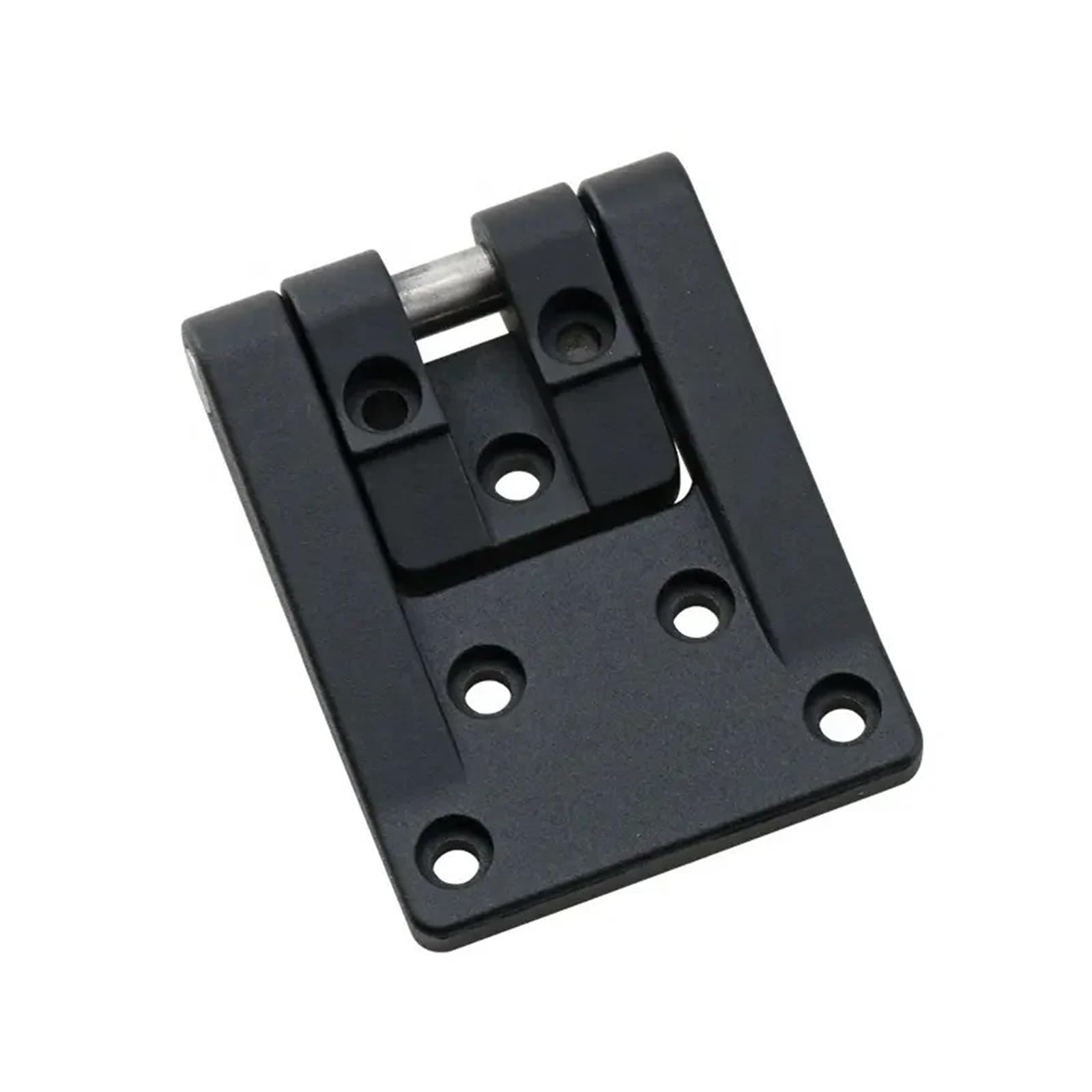 Hardware for cerniera rotante for porta dell'armadio, attrezzatura for l'automazione elettrica industriale, scatola di distribuzione con cerniera nera in lega di zinco da 2 pezzi