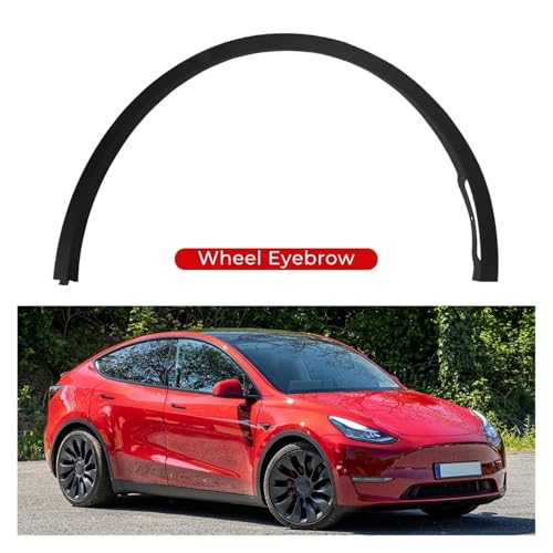 Guardabarros para neumáticos de coche Tesla Model Y rueda delantera derecha 3