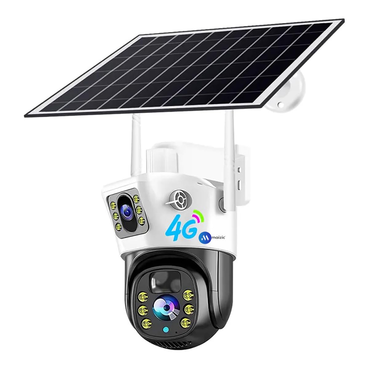 Maizic Smarthome Supercam 4G 5MP HD Camera Supports All Sim (4g Solar)