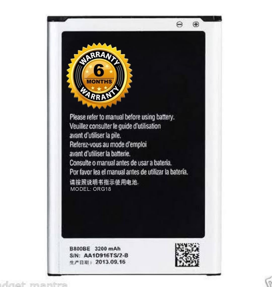 Original B800BE Battery for Samsung Galaxy Note 3 N9000 N900 N900A N900T Battery with 6 Month Warranty** (SEPP31)