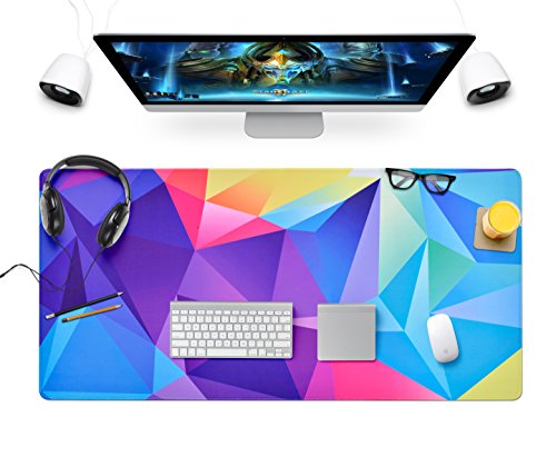 GDBT Large Gaming Mouse Pad Big XXL Extended Mousepads Keyboard Pad Oversized Desk