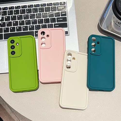 Puxicu Slim Case for Samsung Galaxy S22, Enhanced Camera Protection, Shockproof Skin-Friendly Touch Soft Case Cover for Samsung Galaxy S22 Phone, Avocado Green - image 5