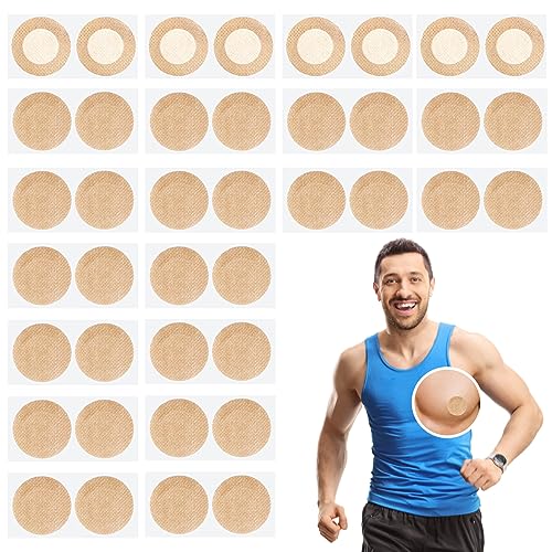 Copricapezzoli Uomo per Running, 40 Pz