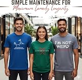 Shhh No One Cares Sarcastic T Shirt | Graphic Tees Mens | Perfect Statement Funny Mens Novelty Sarcastic Tshirts | Premium Quality Adult Humor T Shirts USA Printed Everyday Style XL Black