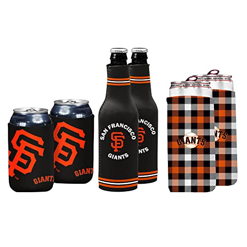 Logo Brands 525-772: San Francisco Giants Coozie Variety Pack