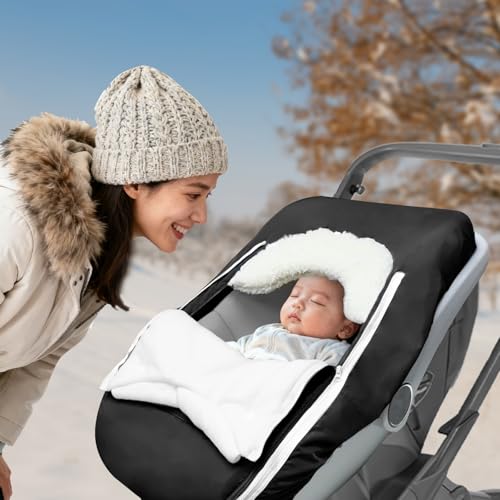Inserto para asiento de coche infantil y funda, 2 en 1 miniatura 6