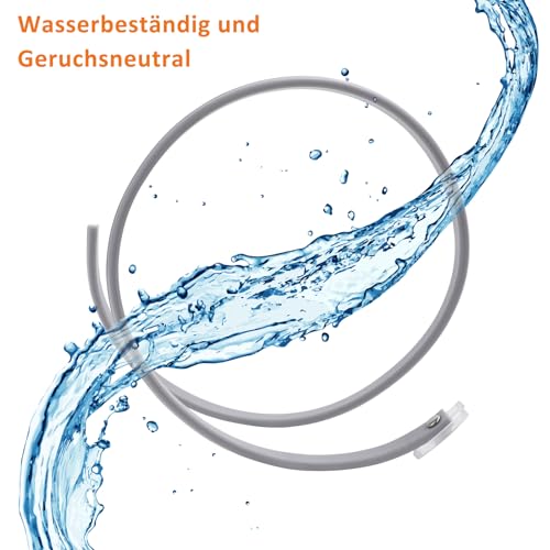 DEWEL Verstellbar Zecken Halsband für Hunde und Katze, 63.5cm Floh Zecken Kragen Floh-und Zecken Prävention Halsbänder Wasserdicht Hund Flohhalsband