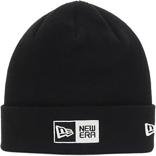 [ニューエラ] ニット帽 ボックスロゴ BASIC CUFF KNIT BOX EMB
