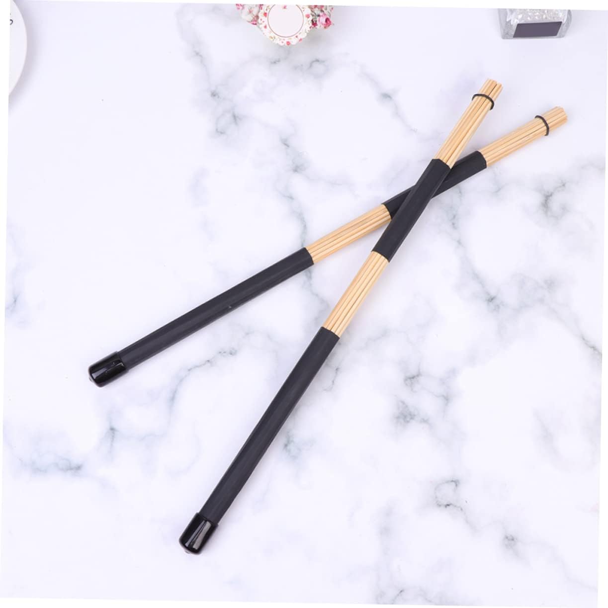 Drum Mallets Sticks Professional Percussion Mallet Bamboo Drumstick for Jazz Folk Acoustic Shows