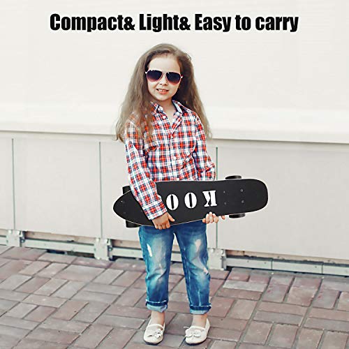 Image of KO-ON Skateboard Complete Skateboards 22 Inch Mini Cruiser Skateboards for Beginners Kids Boys and Girls