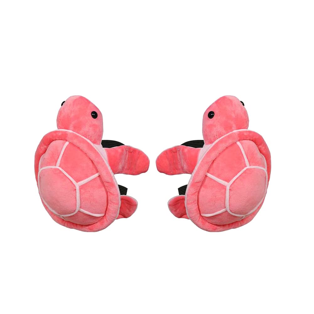 Elegeet Protective Gear for Skiing Skating Snowboarding Cute Turtle Tortoise Cushion (Pink, X-Small)
