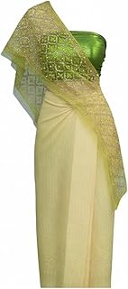 Hfppkn Summer Thailand Traditional Festival Clothing Thai Style 3pcs Travel Suit, Vintage Long Shawl Performance Dancewear Dress Set for Women Photography
