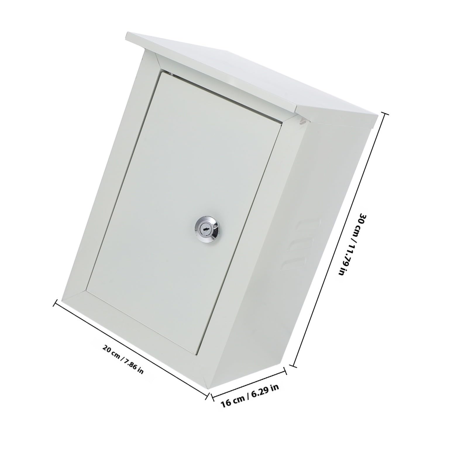 VILLCASE Caja Electrica de Aluminio Montada en Pared para Exterior Gran Capacidad, Resistente Intemperie y Fácil de Mantener para Uso en Entorno al Aire Libre