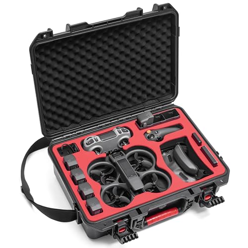 Startrc Avata 2 Carcasa Dura Impermeable Para Dji Avata 2 Fly More, Combinada Con El Control Remoto Goggles 3 Rc Motion 3 Fpv 3, Batería Hub Startrc Avata 2 Carcasa Dura Impermeable Para Dji Avata 2 Fly More, Combinada Con El Control Remoto Goggles 3 Rc Motion 3 Fpv 3, Batería Hub