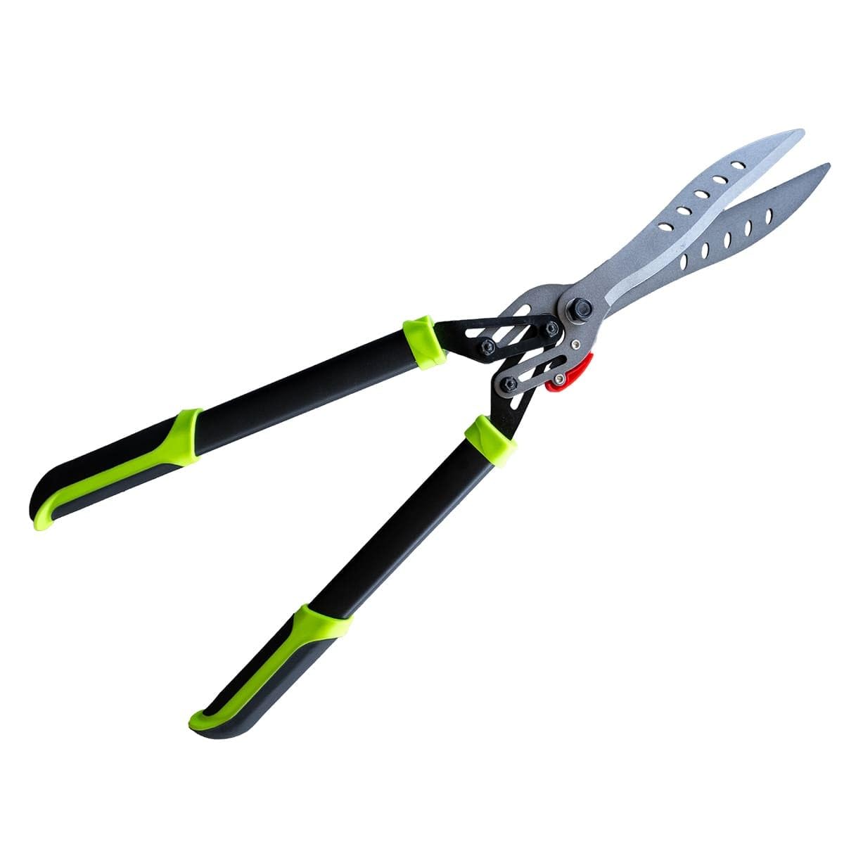 VITO – Tijeras de seto con palanca desmultiplicadora – Cuchillas de acero al carbono de alta precisión de 275 mm – Mango ergonómico antideslizante – Tamaño de setos y arbustos sin esfuerzo